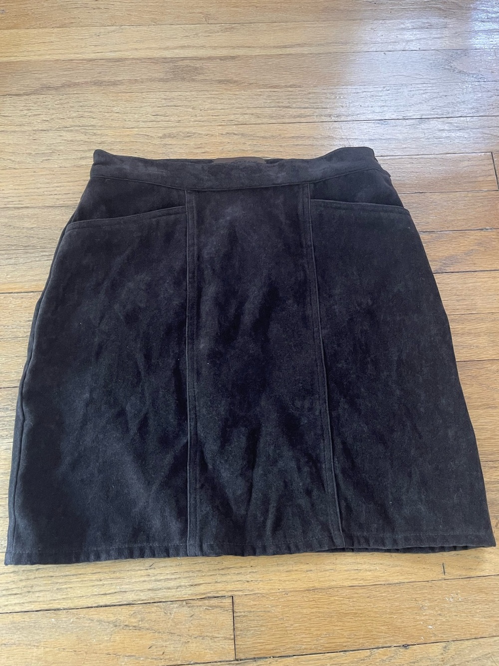 Vintage Dark Brown Versace Jeans Couture Mini Skirt